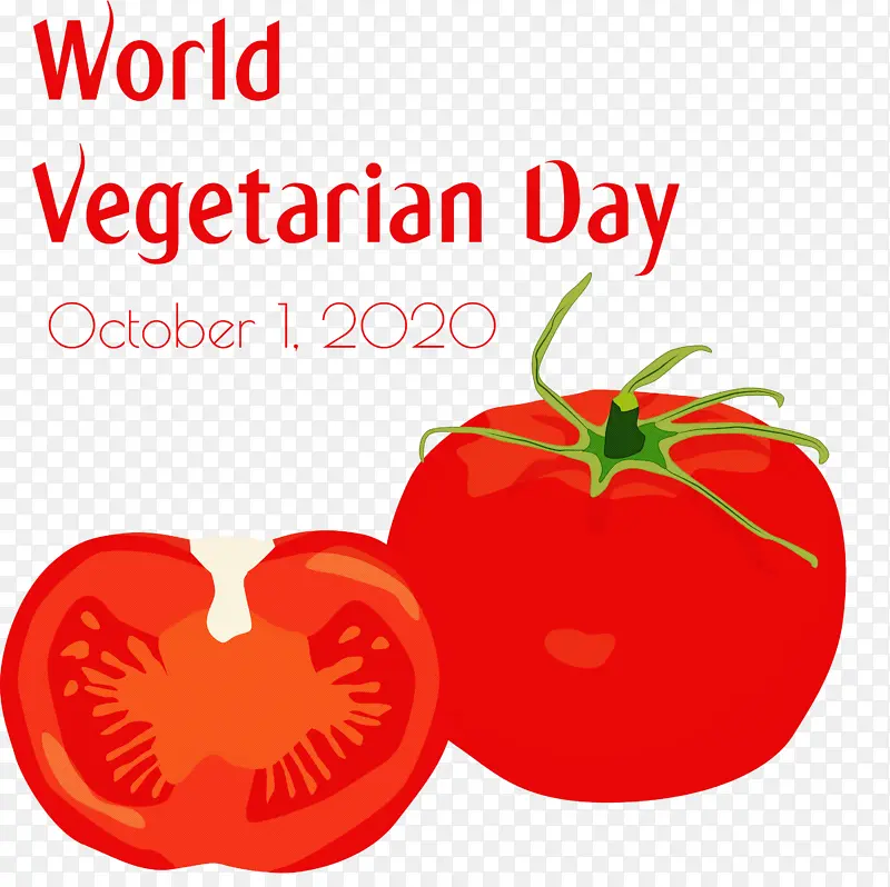世界素食日 标志 绘画