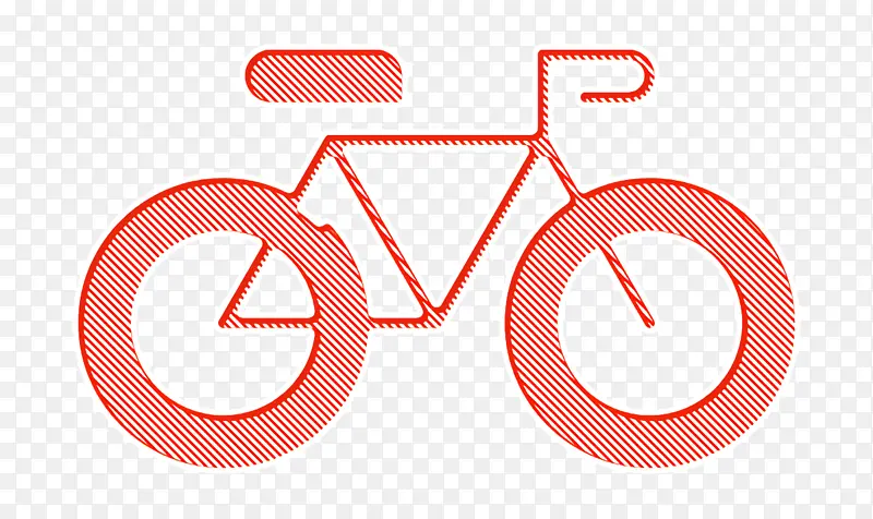 自行车图标 自行车比赛图标 标志