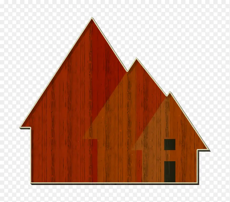 建筑和城市图标 响应性设计图标 房屋图标