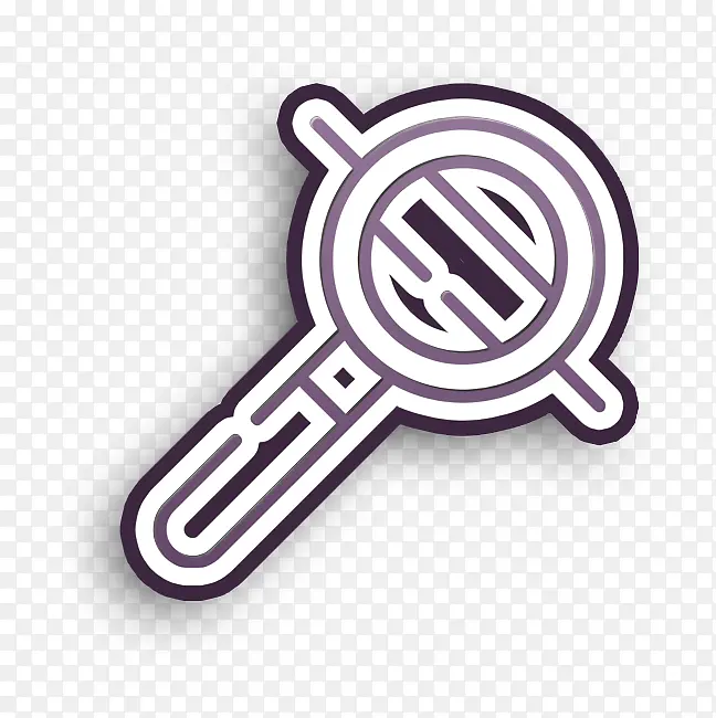 放大镜图标 工具和用具图标 媒体技术图标