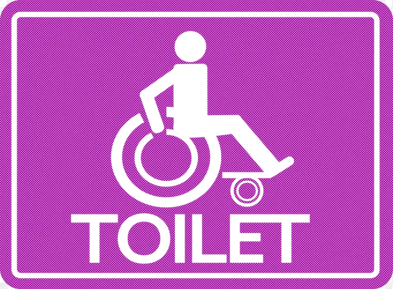厕所标志 公共厕所 性别标志