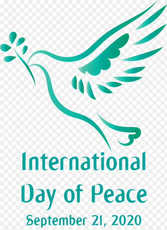 国际和平日 世界和平日 标志