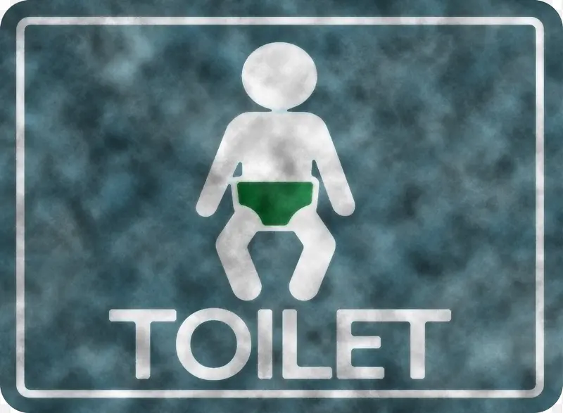 厕所标志 象形图 性别符号