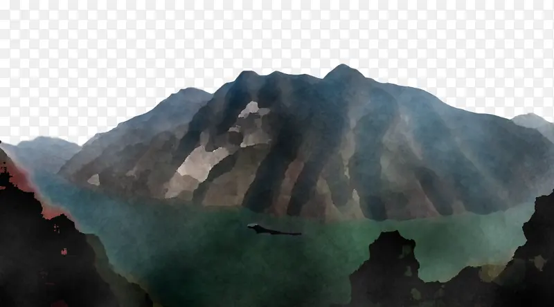 山脉 悬崖 地质