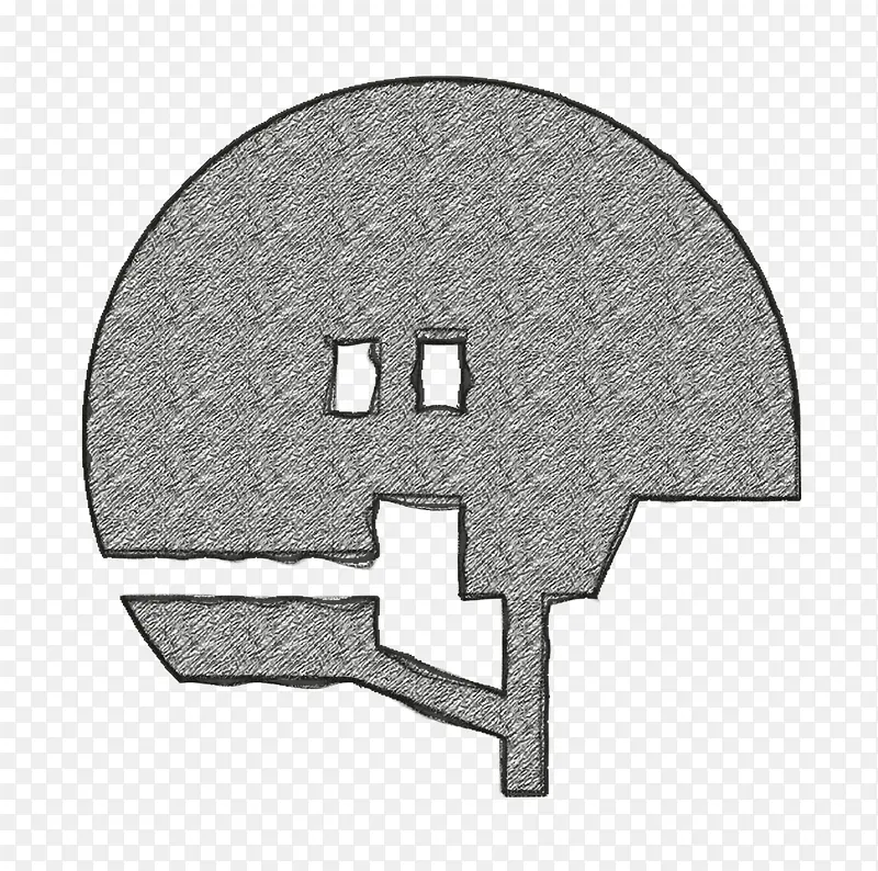 极限运动图标 头盔图标 橄榄球头盔图标
