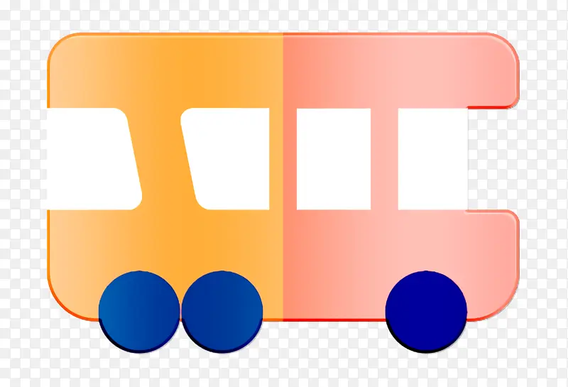 公交车图标 交通图标 徽标