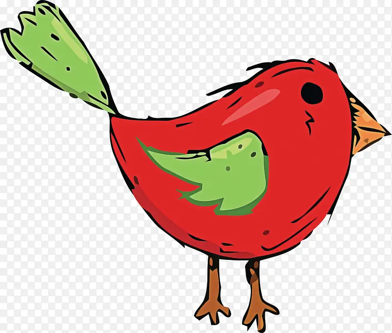 生物 卡通 鸟类