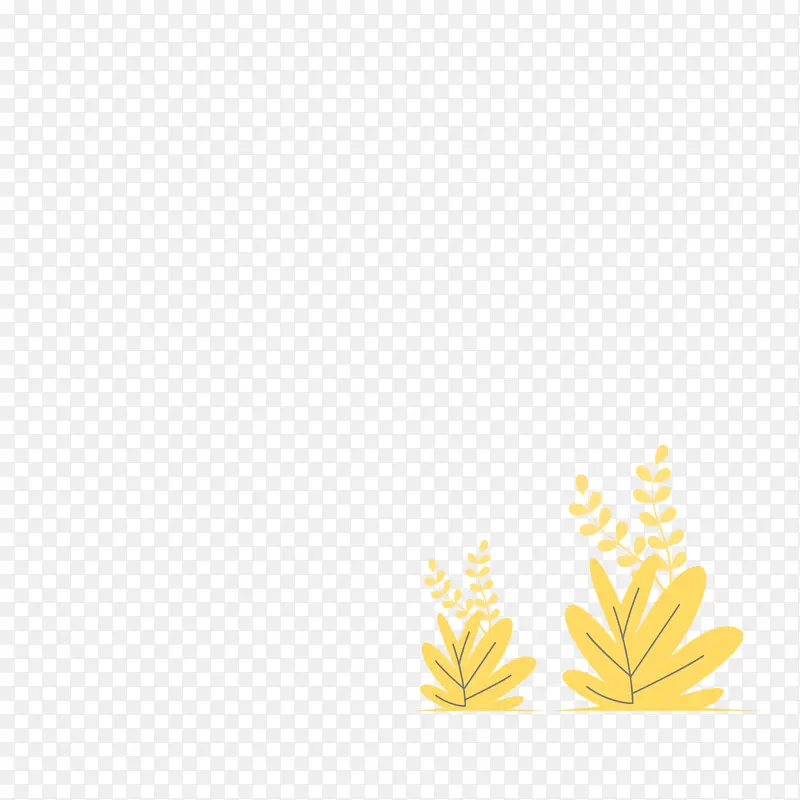 叶子 花瓣 黄色