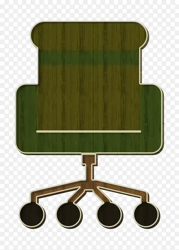 办公元素图标 办公椅图标 椅子图标