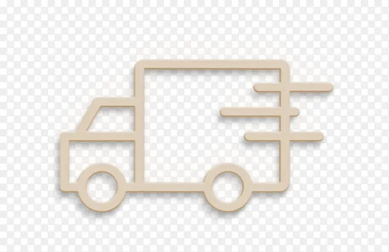 送货图标 运输和送货图标 卡车图标
