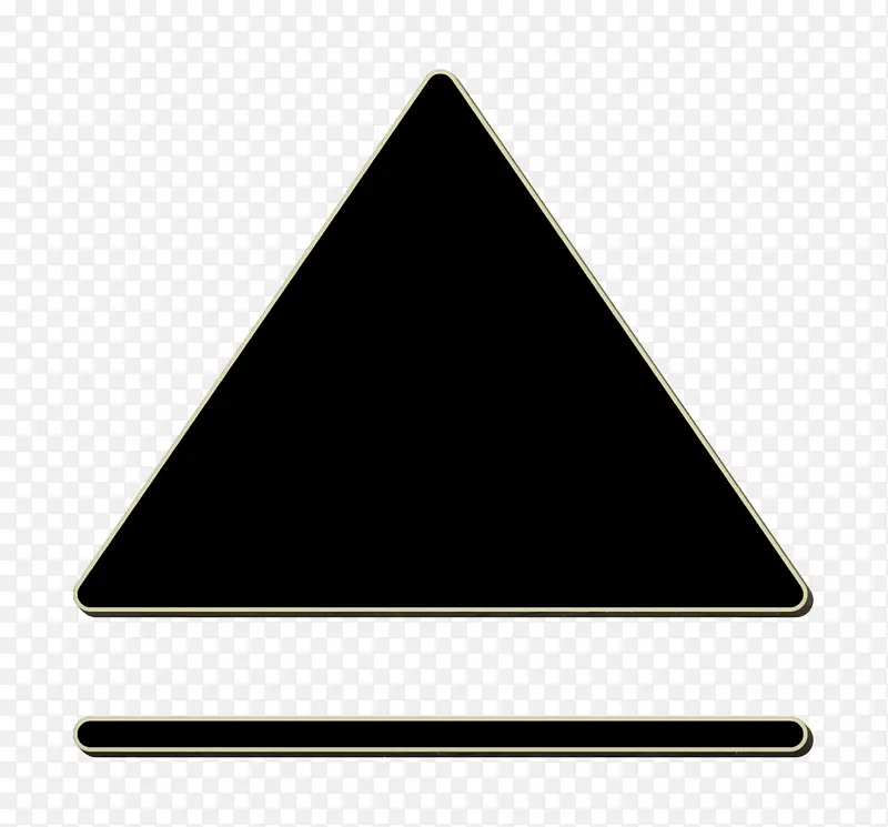 弹出图标 基本编辑图标 三角形
