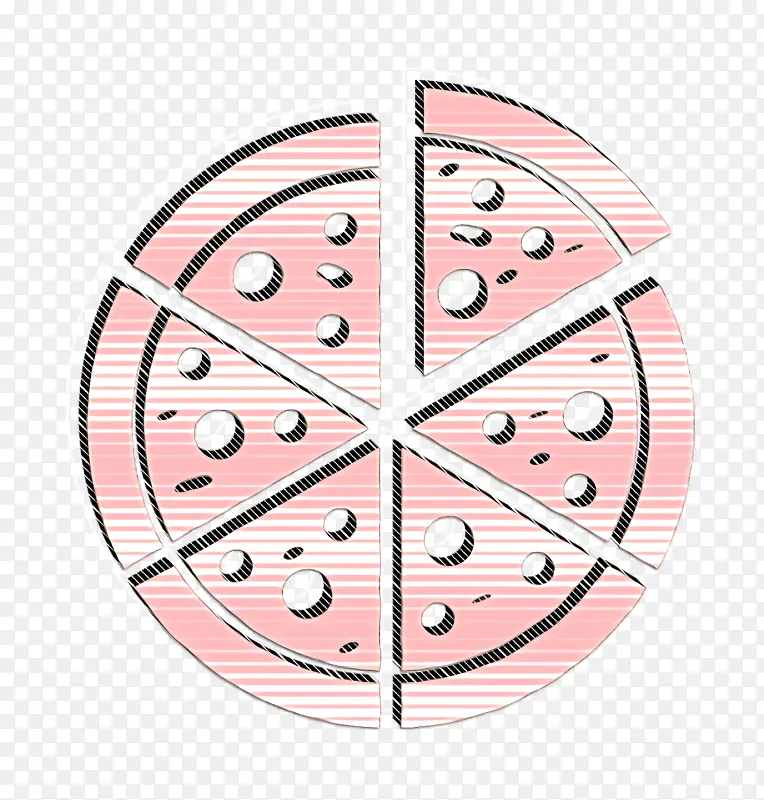 意大利图标 披萨图标 食物图标