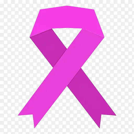 世界癌症日 意识丝带 粉红丝带
