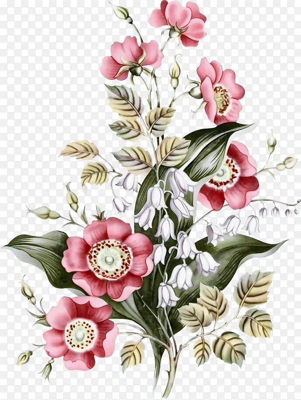 花卉设计 玫瑰科 花束