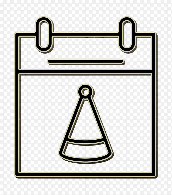 日历图标 聚会图标 共享图标