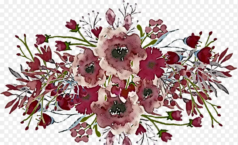 花卉设计 花束 切花
