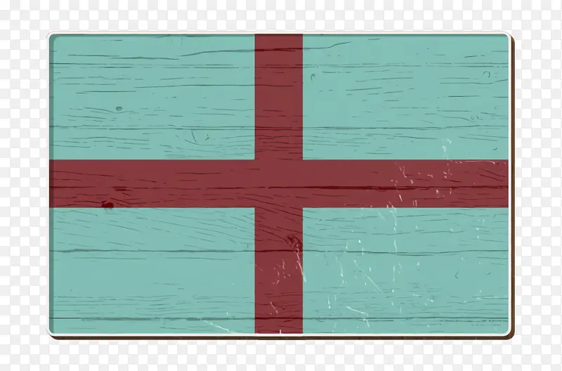 国际旗帜图标 英格兰图标 红色