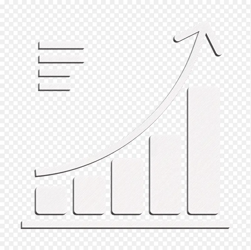 商业图表图标 增长图标 图表图标