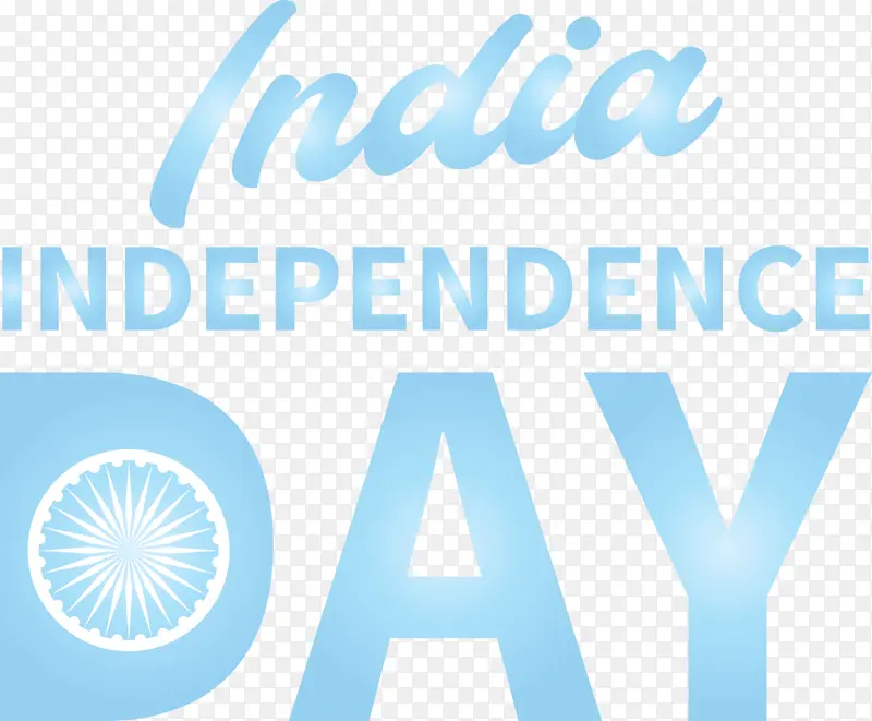 印度独立日 徽标 在线广告
