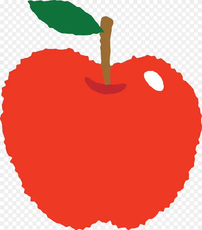 苹果 卡通苹果 水果