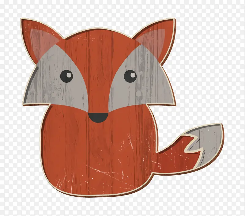 动物套装图标 狐狸图标 动物图标