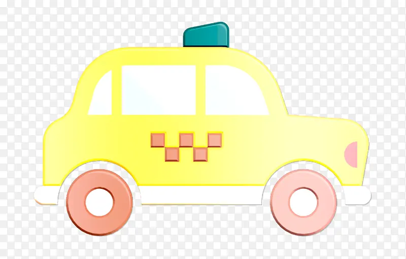出租车图标 交通图标集合图标 汽车
