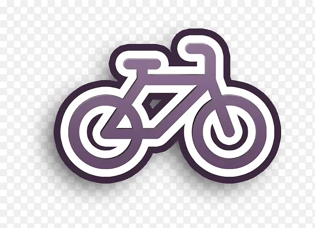 自行车图标 交通图标 标志