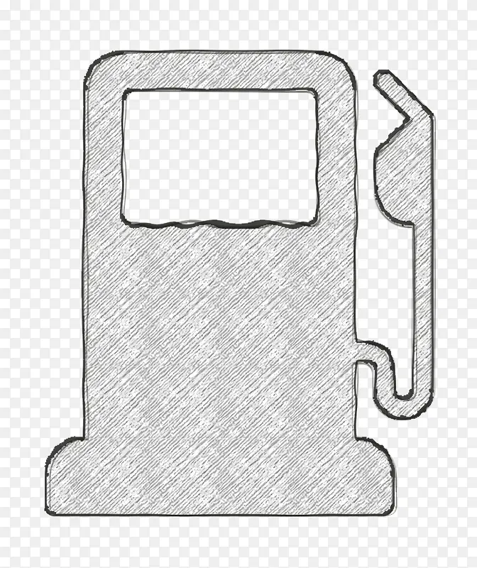 加油站图标 燃料图标 纸张