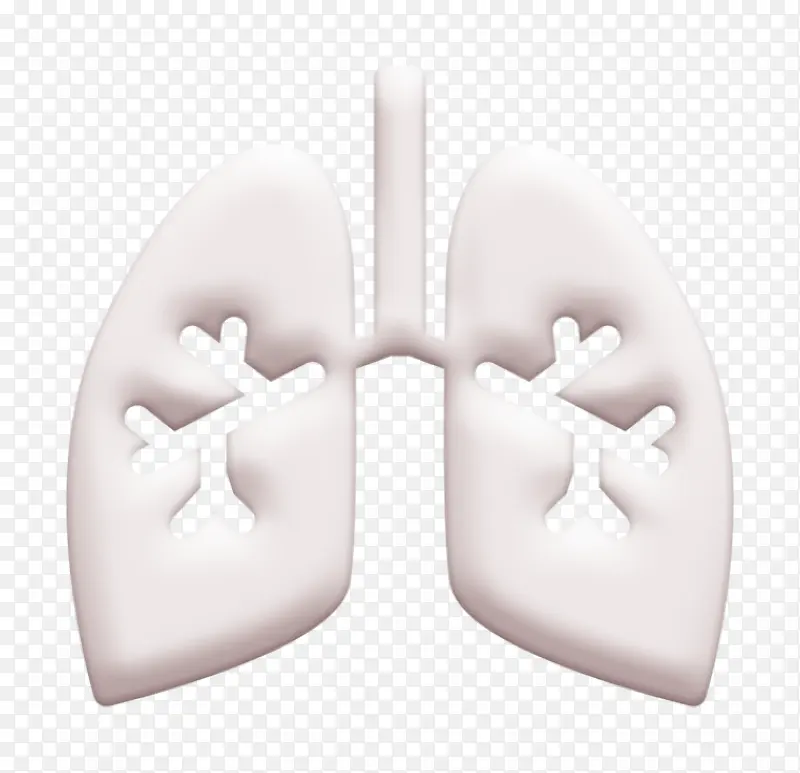 肺部图标 解剖图标 医学图标