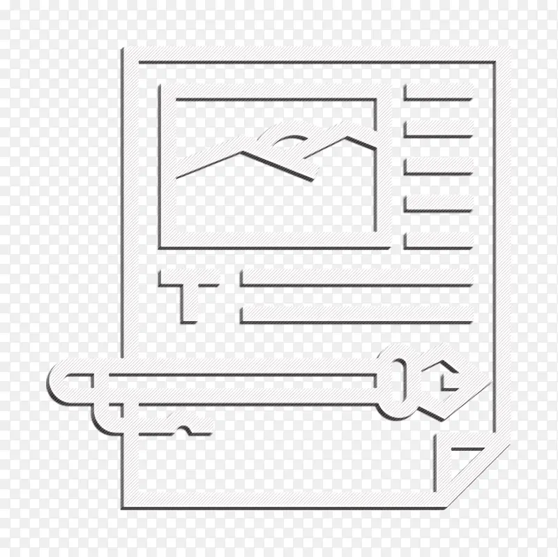 管理图标 内容管理图标 设计思维图标