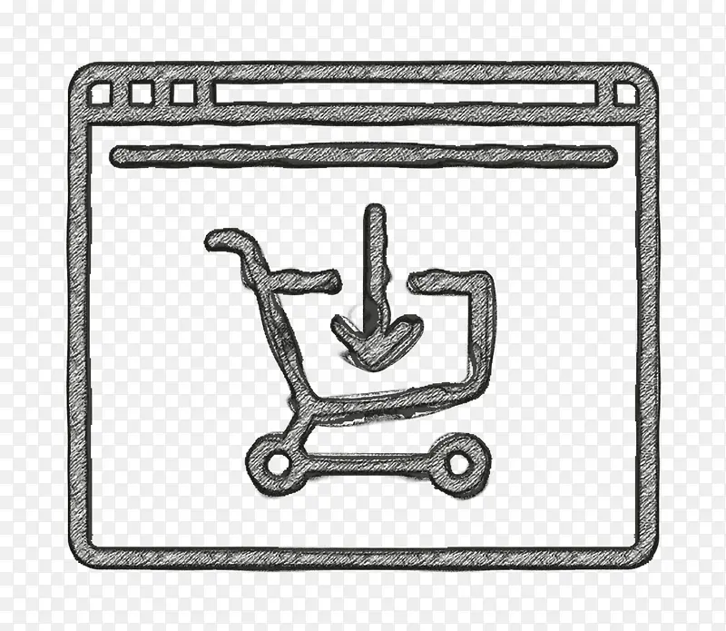 电子商务图标 网上购物图标 博尔顿