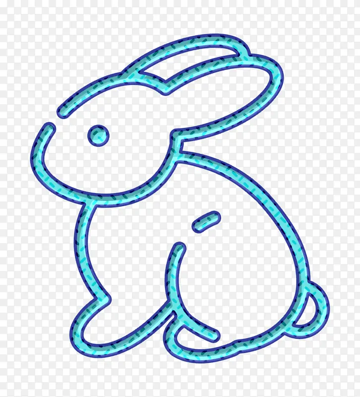 复活节图标 复活节兔子图标 兔子图标