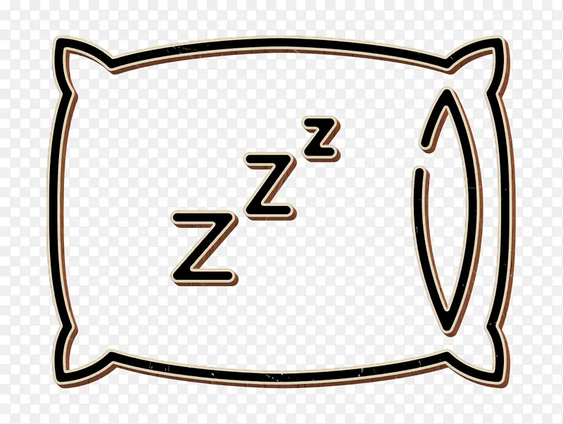 睡眠时间图标 枕头图标 睡眠图标