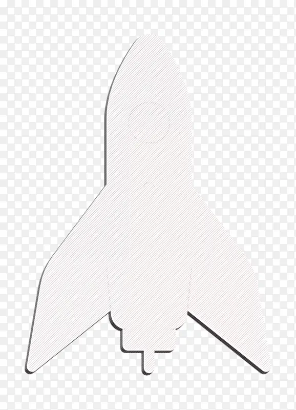 火箭飞船图标 太空元素图标 火箭图标