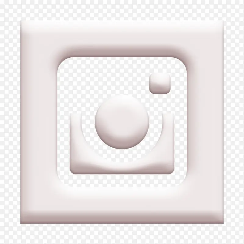 社交媒体图标 方形社交媒体图标 徽标
