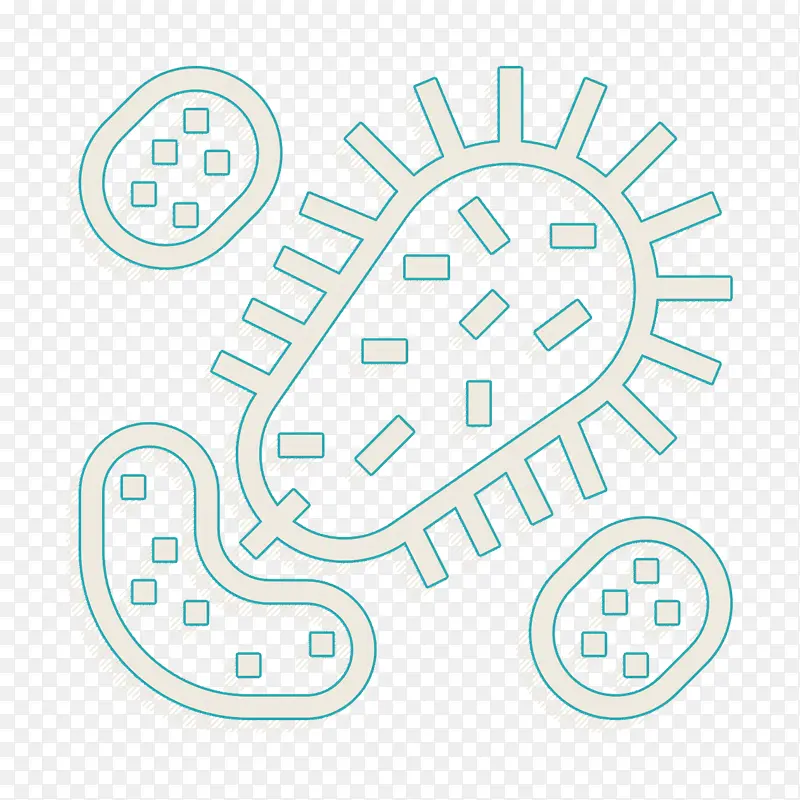 化学图标 细菌图标 质子控股