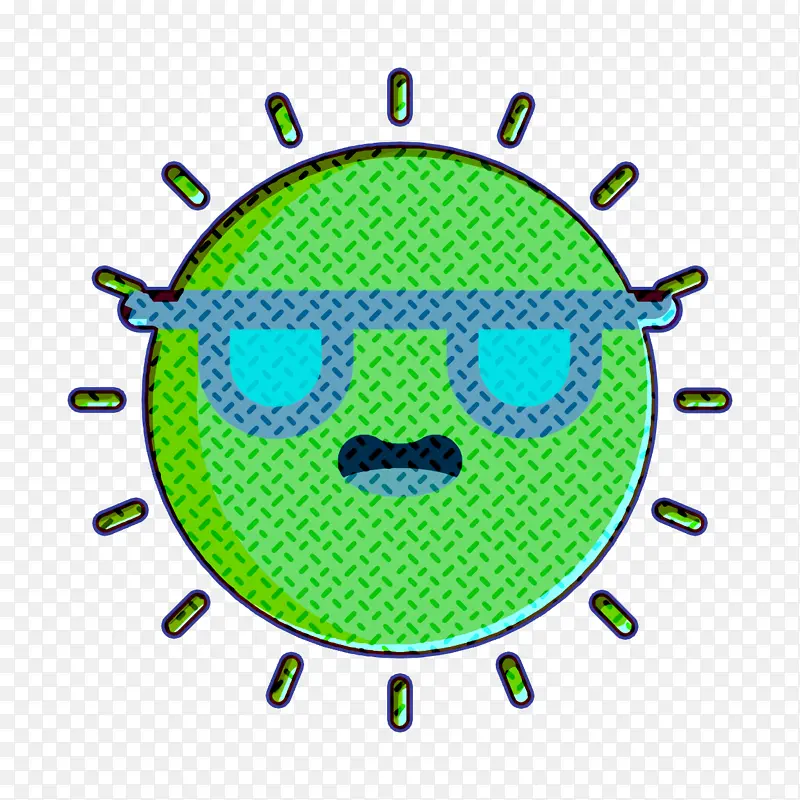 夏季标志 太阳标志 标志设计