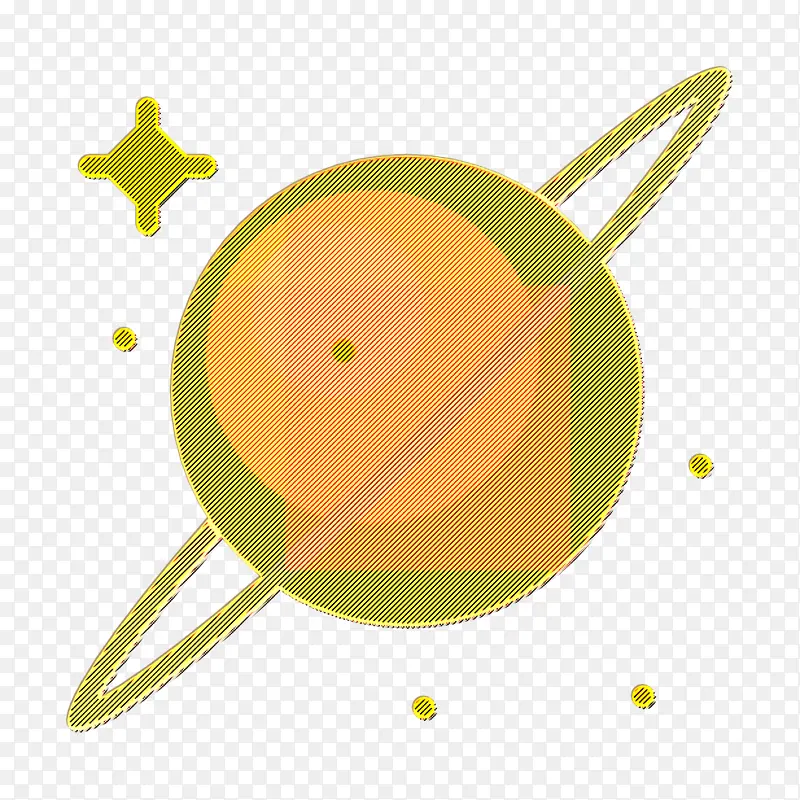 行星图标 太空图标 土星图标