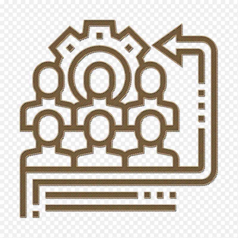 团队图标 任务图标 信息技术