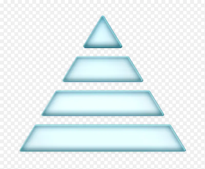 金字塔图标 形状图标 徽标