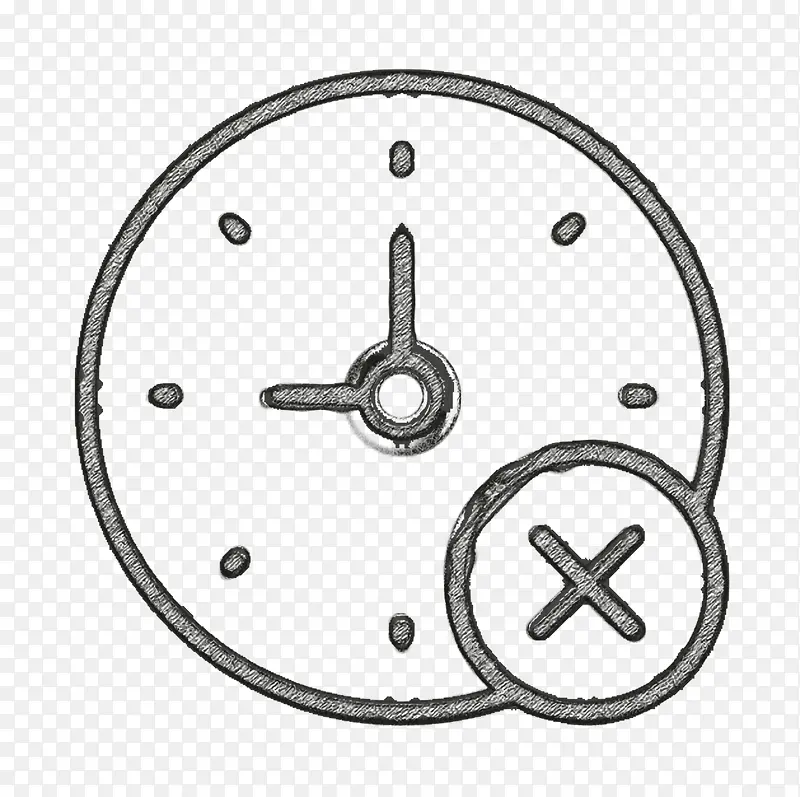 秒表图标 交互设置图标 等待图标