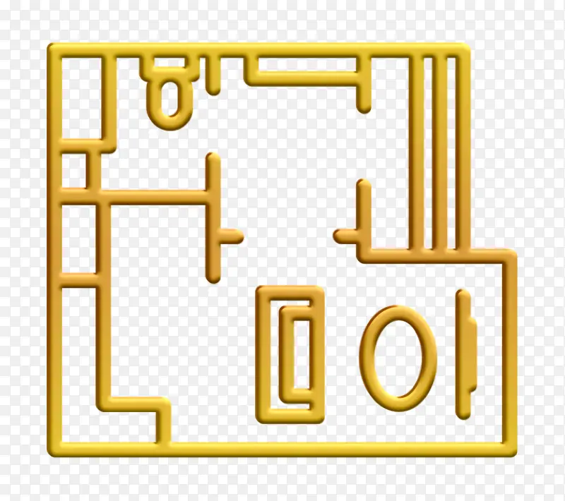 房地产图标 方案图标 建筑图标