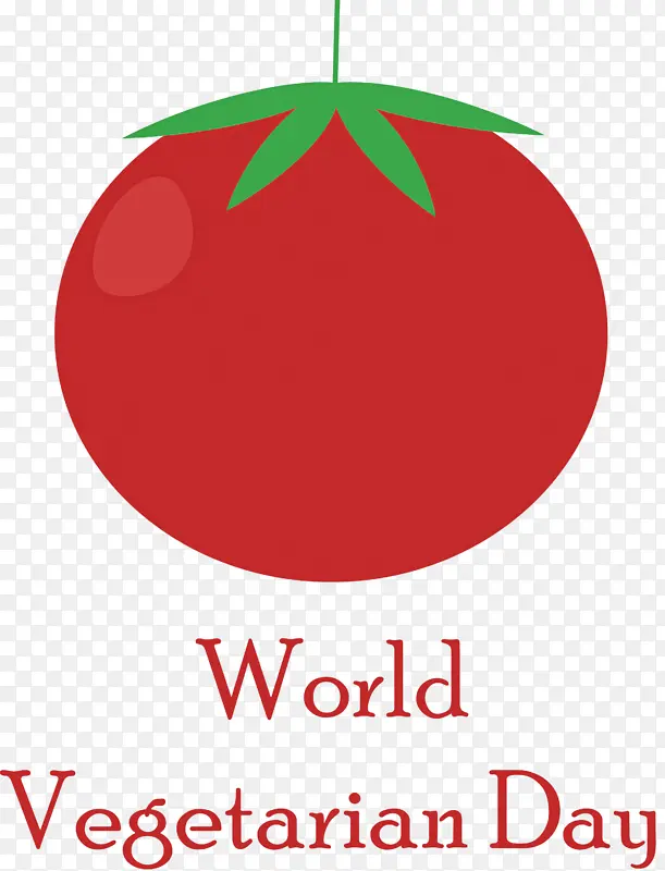 世界素食日 圣诞装饰品 标志