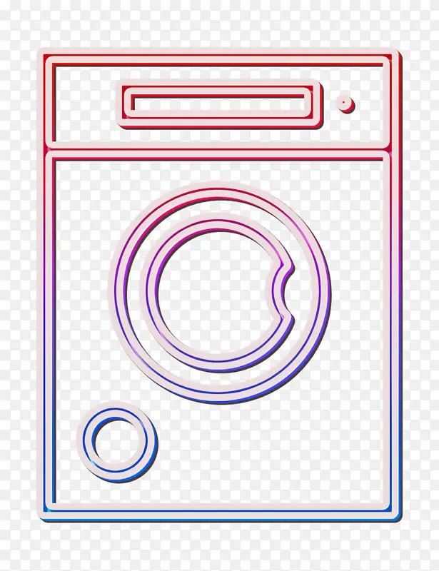 家用电器图标 电器图标 洗衣机图标