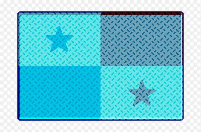 国际旗帜图标 巴拿马图标 海岛