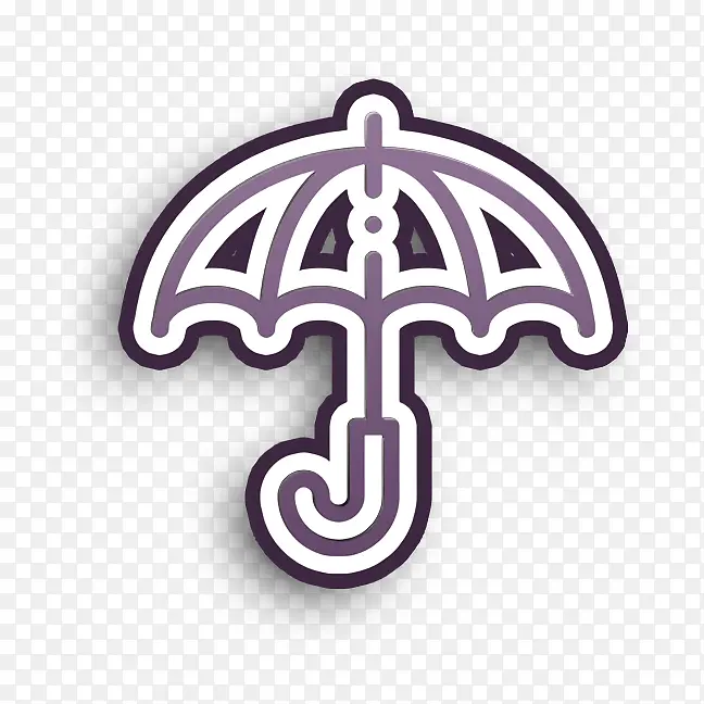 网页设计图标 雨伞图标 保险图标