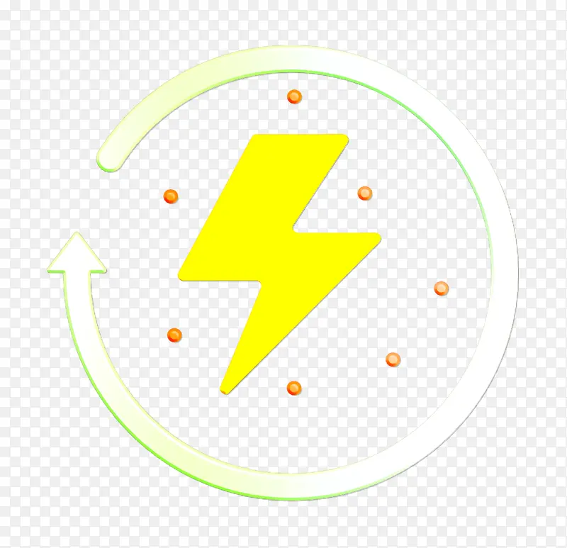 可再生能源图标 电力图标 徽标