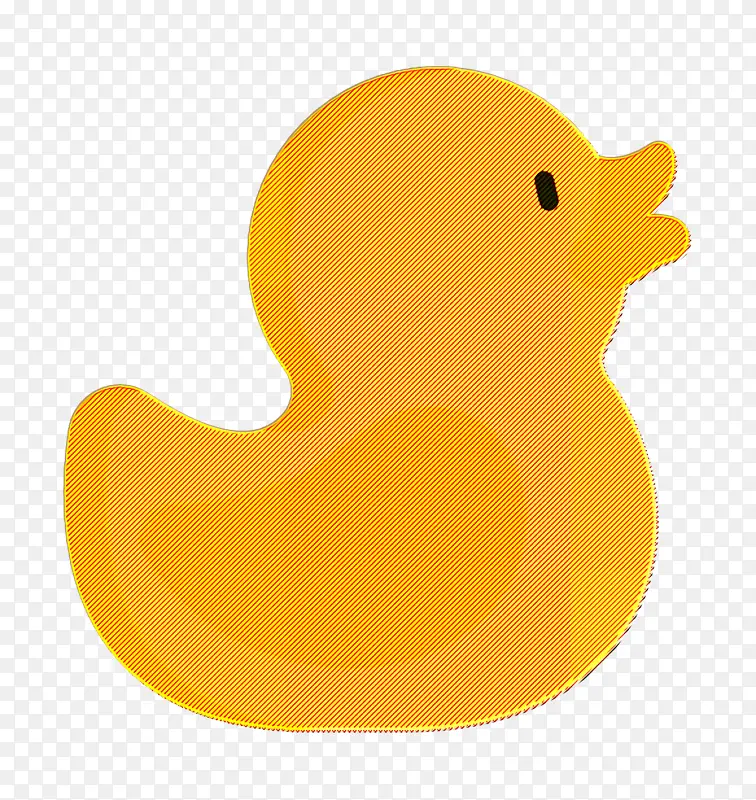 鸭子图标 橡胶鸭子图标 母性图标