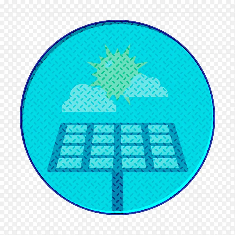 太阳能电池板图标 能源和电力图标 能源