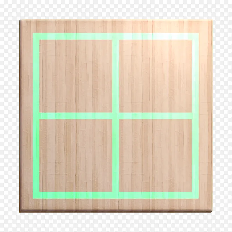 方形图标 设计师设置图标 木材染色